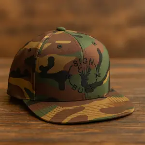 Camo Snapback Hat