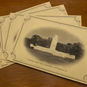 Historic Gettysburg Postcard Pack — Set of 4 Vintage-Style Cards